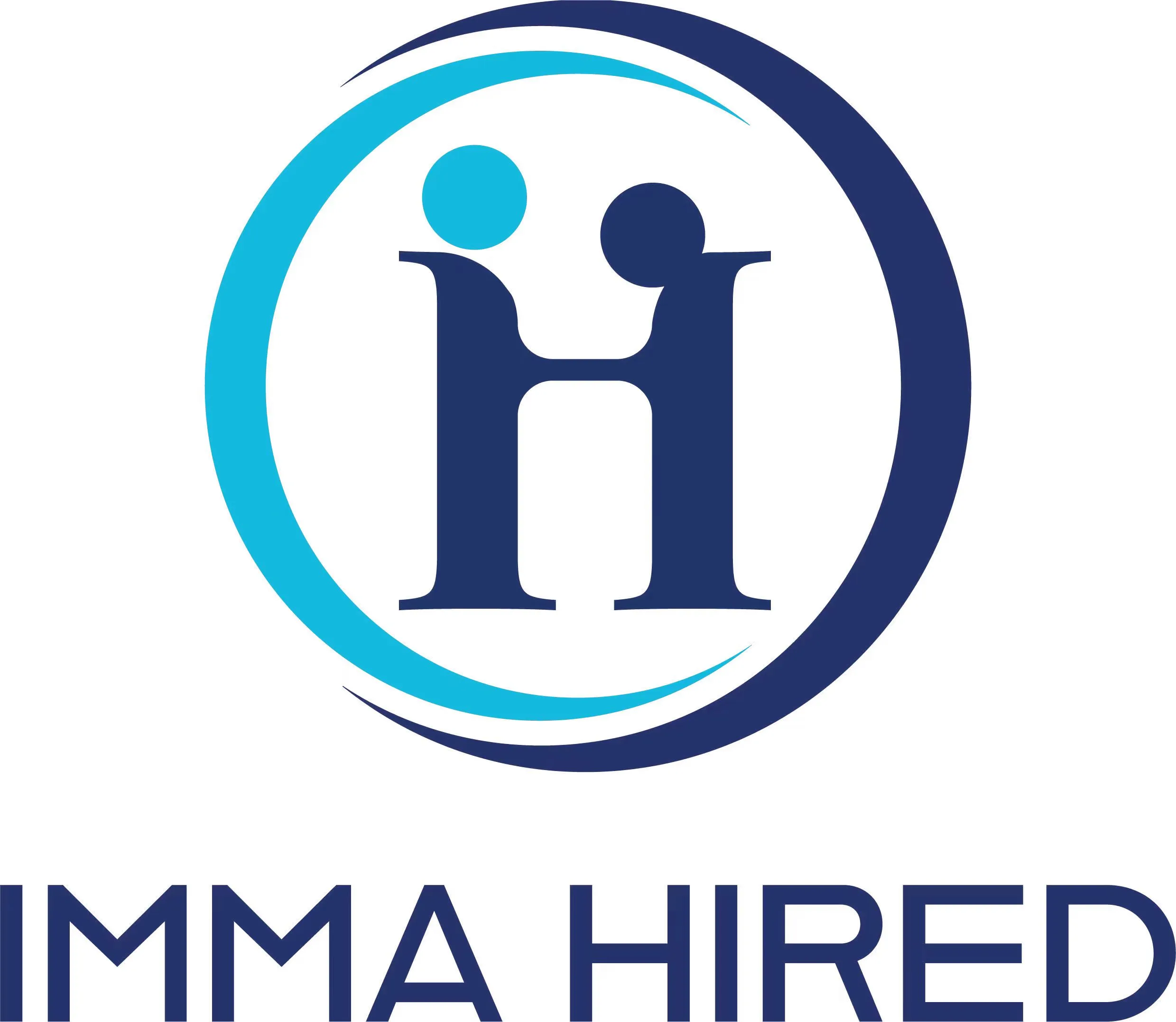 IMMA HIRED LOGO